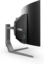Monitor gaming AOC Agon Pro AG456UCZD WQHD OLED, curvo, 240 Hz, 0,03 ms GtG, HDR10, FreeSync Prem. Pro, compatible con G-Sync (3440 x 1440, HDMI 2.0, DisplayPort 1.4, USB-C (90 W PD), concentrador USB), negro