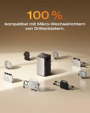 ECOFLOW Stream AC Pro 0% VAT, Balkonkraftwerk mit Speicher 1,92kWh,100% Kompatibel mit Allen Balkonkraftwerke, 2300W Dual AC-Anschlüsse, Kleine Verpackungsmängel, Produkt unbenutzt(Generalüberholt)