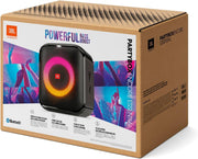 JBL PartyBox Encore – Altavoz de fiesta portátil para interiores y exteriores – Con luces integradas, diseño IPX4 y graves profundos – 10 horas de autonomía – Negro