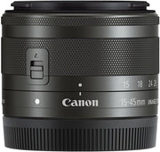 Canon EF-M 15-45 mm f/3.5-6.3 IS STM (certificado reacondicionado), base, negro