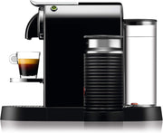 Cafetera De'Longhi Nespresso Citiz EN267.WAE con espumador de leche, función de ahorro de energía, negra