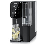 Sistema de ósmosis inversa Arendo, agua 99,99% pura, filtro de 7 etapas (5+2), sin instalación, dispensador de agua caliente de 40 a 100 °C, TDS