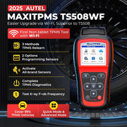 Autel MaxiTPMS TS508WF Outil Réapprentissage TPMS, 2025 Version WiFi du TS508, Amélioré du TS501 Pro TS408S TS601 Outil TPMS, Tous Capteurs Activez/Réapprenez/Réinitialiser, Programmer Autel MX-Sensor