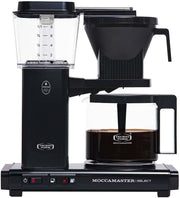 Moccamaster KBG Select, cafetera, cafetera retro, café de filtro, color blanco hueso, 1,25 L