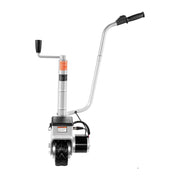VEVOR Rueda Jockey Eléctrica Motorizada para Remolque 2,5 t, Movedor de Remolque 380 W 12 V, Velocidad de Desplazamiento 7 m/min, Altura de Abrazadera Ajustable 31-63 cm, Neumático de Goma 20,3 cm para Mover Caravanas y Barcos