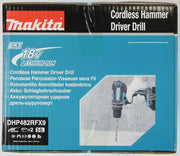 Taladro percutor 18V LXT (2x3,0 Ah) con accesorios - DHP482RFX9
