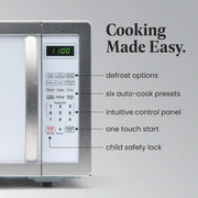 Horno de microondas Farberware Classic de 1.1 pies cúbicos y 1000 vatios