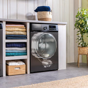Lavadora Cecotec 12 kg de carga frontal Bolero DressCode 12500 Inverter Steel A, 1400 rpm, motor Inverter Plus, 16 programas, SteamMax, Pearl Drum, inicio diferido, limpieza de tambor, pantalla, Allergy Care, Stop&Go