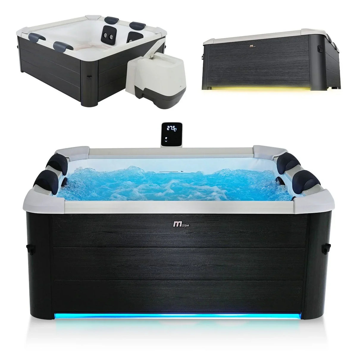 Jacuzzi Spa Oslo 2026 con iluminación LED