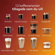 Cafetera superautomática Philips Serie 5400 – Sistema de leche LatteGo, 12 especialidades de café, pantalla intuitiva, 4 perfiles de usuario, cromo (EP5447/90)