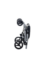 Carro de la compra Carlett de 4 ruedas plegable, bolsa extraíble de gran capacidad 53L / 15kg y bolsa térmica de 10L, manillar ajustable, freno de seguridad, convertible en 2 ruedas, Classic Duo, blanco