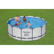Piscina elevada redonda Bestway Steel Pro MAX con bomba y cobertor