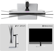 Monitor OLED 4K de 32 pulgadas KTC, monitor de PC para juegos de modo dual 4K a 240 Hz / 1080P a 480 Hz, tiempo de respuesta de 0,03 ms, FreeSync/G-Sync, HDR True Black 400, HDMI 2.1, DP 1.4, USB-C de 65 W, 3 USB-A 3.0, KVM