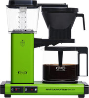 Moccamaster KBG Select, cafetera, cafetera retro, café de filtro, color blanco hueso, 1,25 L