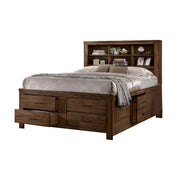 Cama de 6 cajones debajo de la cama en nogal