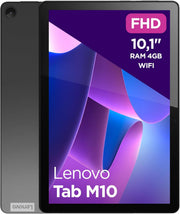 Lenovo Tab M10 (3.ª generación) - Tablet táctil de 10,1 pulgadas WUXGA (Unisoc T610, 8 núcleos, 4 GB de RAM, 64 GB eMMC, Android 11, WiFi+Bluetooth) - Gris oscuro