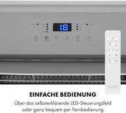 KLARSTEIN Grandbreeze Pro 14K – Aire acondicionado portátil, deshumidificador, ventilador, 3 velocidades, 14000 BTU/1,65 kW, habitación: 42 a 68 m², flujo: 460 m³/h, eficiencia energética A – Blanco