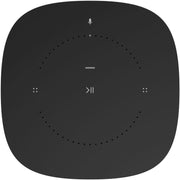 Altavoz inteligente Sonos One, negro – Altavoz Wi-Fi inteligente con control por voz Alexa, Google Assistant y AirPlay – Altavoz multiroom para streaming de música ilimitado