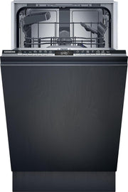Siemens SR65YX08ME, lavavajillas inteligente iQ500 totalmente integrable, 45 cm de ancho, tercera bandeja para cubiertos, Zeolita, extra silencioso, aquaStop, apertura automática de puerta al finalizar el programa, varioSpeed, iluminación interior