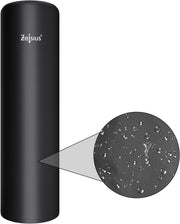 Calefactor de gas Zelsius 'Zermatt' | 11 kW | Ø 46 cm x 137 cm | Negro | Calefactor de terraza para exterior, calefacción de terraza, seta calefactora de exterior, seta calefactora a gas para terraza, balcón y jardín