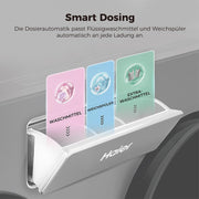 Lavadora Haier MultiWash 10+1+1kg I 3 tambores I Clase energética A, 1400 rpm, motor inverter, programa automático, higiene UV, dosificación automática, Aquastop I HAMQD 410CBL9GN-84