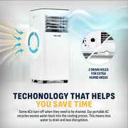 Aire acondicionado portátil compacto Newair® 2025 – 10 000 BTU