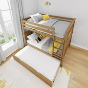 Litera matrimonial sobre matrimonial Max & Lily con cama nido