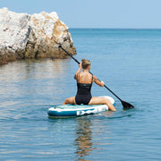 FunWater 320CM y 350CM Tabla de Paddle Surf con accesorios completos, tabla SUP con remo ajustable, bomba, mochila de viaje, correa y bolsa impermeable