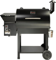 Ahumador de pellets ACTIVA El Paso I Ahumador con alimentación automática de pellets y termómetro I Parrilla de acero inoxidable para barbacoa y ahumado