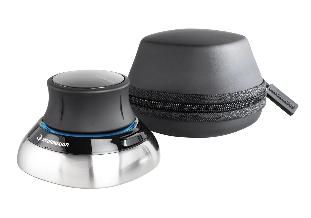 Ratón 3D SpaceMouse Wireless Bluetooth Edition inalámbrico, 2 botones programables, USB-C, batería, negro