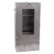 Ahumador ukal de 3 niveles con puerta de cristal, 80 cm de alto