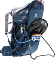 Mochila portabebés ligera deuter Kid Comfort Active, 12 L, azul verdoso
