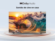 TCL 65V6C Televisor 65 Pulgadas 4K Smart TV LED, HDR, Google TV, Dolby Audio, Alexa y Google Assistant, Chromecast integrado, Motion Clarity