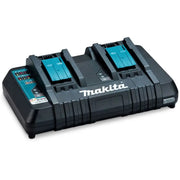 KIT COMBO DE 10 PIEZAS MAKITA 18V BRUSHLESS CON 2 BATERÍAS DE 6.0AH DLX1054GX1