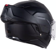 HJC, Casco de moto modular i100 UNI Semi Mate Negro, L