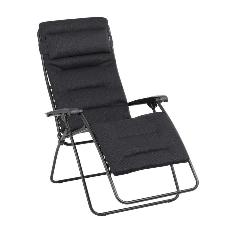 Sillón relax acolchado Lafuma Zero Gravity RSX Clip XL, plegable, tejido AirComfort, tumbona multiposición XL