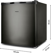 Minicongelador MEDION (33 litros de capacidad, 51 cm de altura, patas regulables en altura, tirador integrado, ajuste manual de temperatura, clasificación de 4 estrellas, MD37675) gris