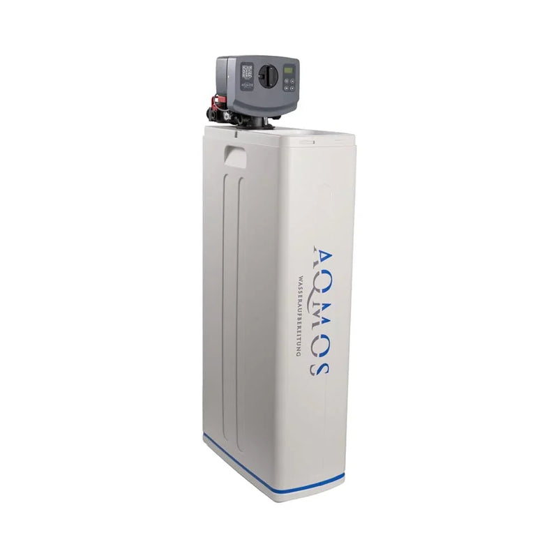 Sistema de descalcificación de agua AQMOS R2D272 incl. kit de conexión y bloque de montaje para hogares de hasta 7 personas, descalcificador antical