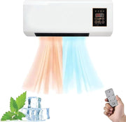 Aire acondicionado portátil EpiCooler, refrigeración y calefacción, accesorio de confort para el hogar durante todo el año, elemento de diseño moderno para la circulación del aire, sin taladros, ahorra espacio