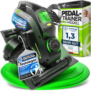 Entrenador de pedales PT-HT-01 con 16 niveles de resistencia para entrenamiento de brazos y piernas con cinta de sujeción