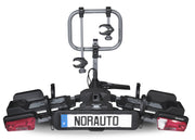 Portabicicletas de bola de remolque Norauto E-fit 300-2 para 2 bicicletas compatible con bicicletas eléctricas
