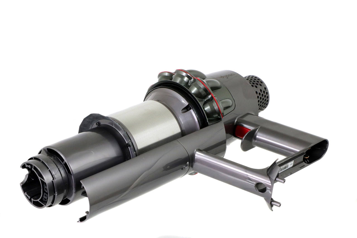 Dyson V10 Absolute Conjunto de cuerpo principal y ciclón, n.º de pieza 969596-05, plata, plástico, pieza de aspiradora, 1 paquete