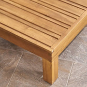 Set de conversación de 6 piezas de madera de acacia Brava Outdoor de Christopher Knight Home