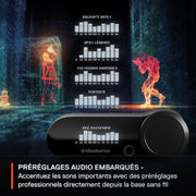 SteelSeries Arctis Nova Pro Wireless X - gaming multisistema - Controladores magnéticos de neodimio - Cancelación activa de ruido - Autonomía inalámbrica ilimitada - Micrófono ClearCast Gen 2 - PS5, PC, Switch, móvil