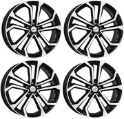 4 llantas de aluminio Dezent TA dark 7.5Jx17 ET38 5x114,3