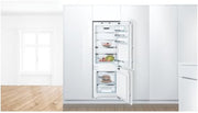 Frigorífico combi Bosch KGN36NWEA Serie 2, 186 x 60 cm, 215 L de refrigeración y 87 L de congelación, NoFrost: nunca más tendrá que descongelar, iluminación LED para una distribución uniforme de la luz