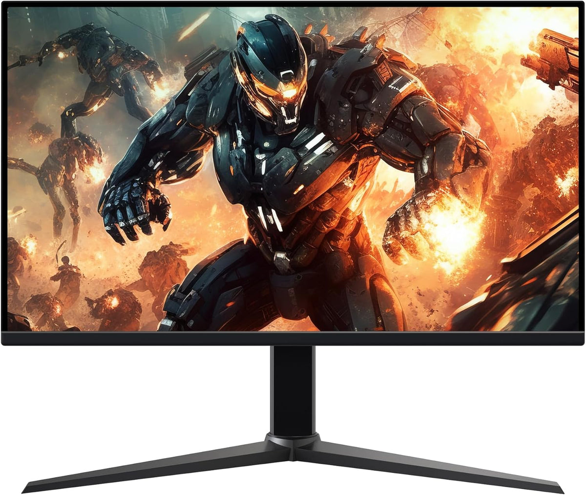 Monitor para juegos Amazon Basics de 27", FHD 1080p, 165 Hz, compatible con VESA, Adaptive Sync, tiempo de respuesta de 1 ms, negro