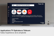 Smart TV Samsung 55 pulgadas Crystal UHD 55U8075F 4K, Bluetooth, WiFi, Airplay, procesador Crystal 4K, HDR, Q-Symphony, seguridad Knox, Gaming Hub, Bixby, aplicaciones de operador integradas