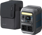 Anker SOLIX C300 Estación de energía, batería LiFePO4 de 288Wh, generador solar de 300W (pico de 600W) con funda protectora, carga rápida de 140W, estación de energía portátil para camping, viajes y emergencias (panel solar opcional)