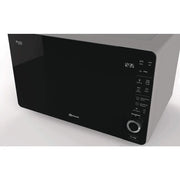 Microondas Bauknecht ExtraSpace Crisp MW 427 SL con grill, sin plato giratorio, 800 W, 1000 W, 25 L, función de cocción al vapor, AutoClean